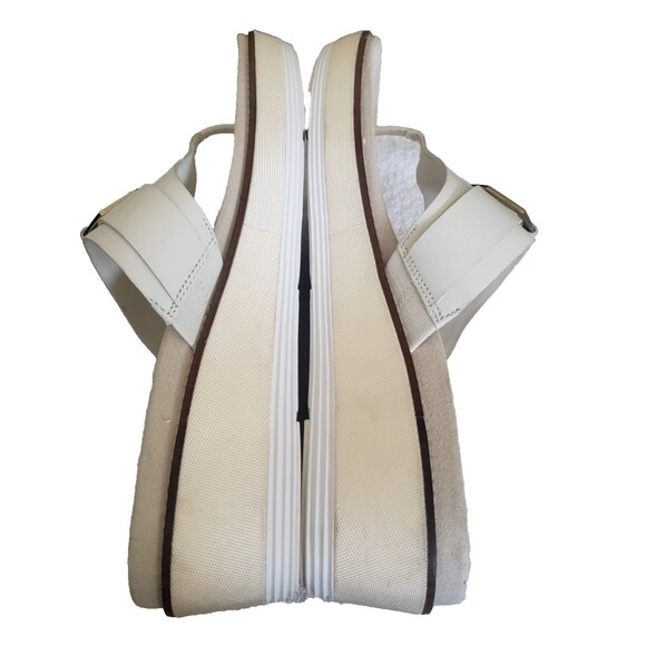 Cole Haan Original Grand Flatform Ivory Leather Thong Sandals  Women's Size 10B - Picture 9 of 11